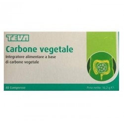 CARBONE VEGETALE 40CPR TEVA