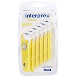 SPAZZOLINO INTERPROX PLUS MINI GIALLO 6PZ