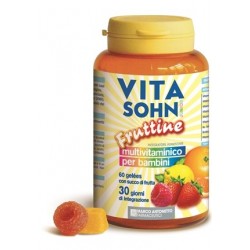 VITASOHN JUNIOR FRUTTINE MULTIVITAMINICO 60CARAMELLE