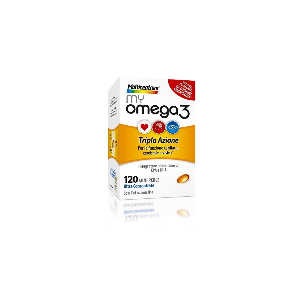 MULTICENTRUM MY OMEGA3 CUORE MEMORIA VISTA 120CPS