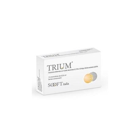 TRIUM COLLIRIO MONODOSE 15FL - DISPOSITIVO MEDICO