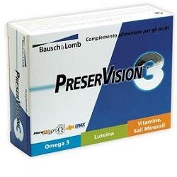 PRESERVISION 3 INTEGRATORE VISTA 30CPR