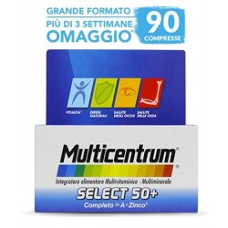 MULTICENTRUM SELECT 50+ MULTIVITAMINICO 90CPR