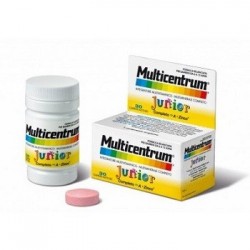 MULTICENTRUM JUNIOR MULTIVITAMINICO 30CPR