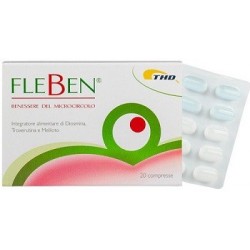 FLEBEN INTEG ALIM FLEBO 20CPR