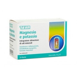 MAGNESIO POTASSIO TEVA 24BUSTE