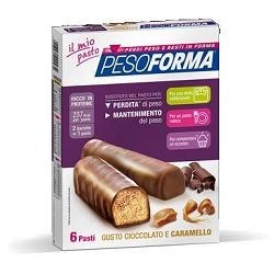 PESOFORMA BAR CARAMELLO 6PZ