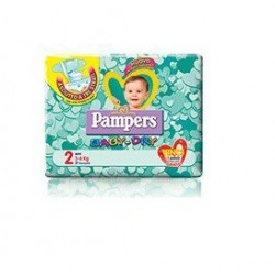 PAMPERS BABY DRY DWCT MINI MISURA 2 24PZ