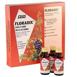 FLORADIX-FERRO 10 FLACONCINI20ML