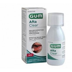 GUM AFTACLEAR RINSE 120ML