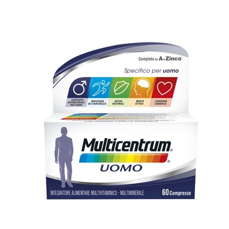 MULTICENTRUM UOMO MULTIVITAMINICO 60CPR