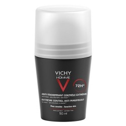 VICHY HOMME DEODORANTE ANTITRASPIRANTE 72H ROLL ON 50ML