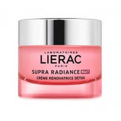 LIERAC SUPRA RADIANCE CREMA VISO DETOX ANTIAGE NOTTE 50ML