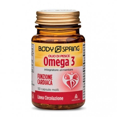 BODY SPRING OLIO DI PESCE OMEGA 3 CUORE E CIRCOLAZIONE 50CPS