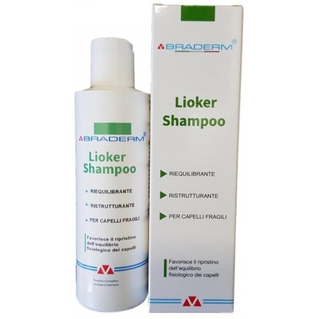 BRADERM LIOKER SHAMPOO 200ML