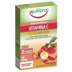 VITAMINA C 100% NAT 30CP EQUILIB