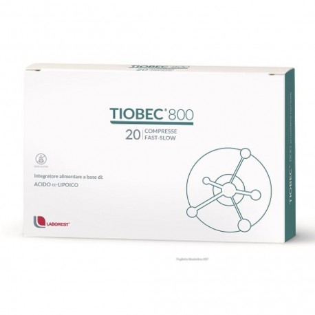 TIOBEC 800 INTEGRATORE SISTEMA NERVOSO 20CPR 32G