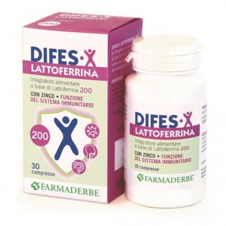 DIFES-X LATTOFERRINA 200 DIFESE IMMUNITARIE 30CPR