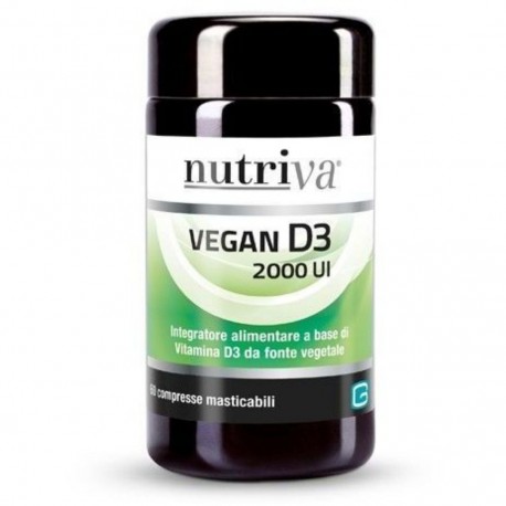 NUTRIVA VEGAN D3 DIFESE IMMUNITARIE E OSSA 60CPR