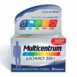 MULTICENTRUM UOMO 50+ MULTIVITAMINICO 30CPR