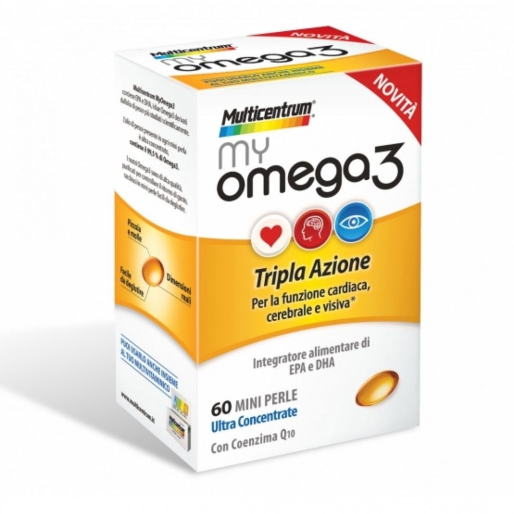 MULTICENTRUM MY OMEGA3 CUORE MEMORIA VISTA 60CPS