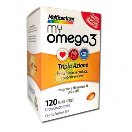MULTICENTRUM MY OMEGA3 CUORE MEMORIA VISTA 120CPS