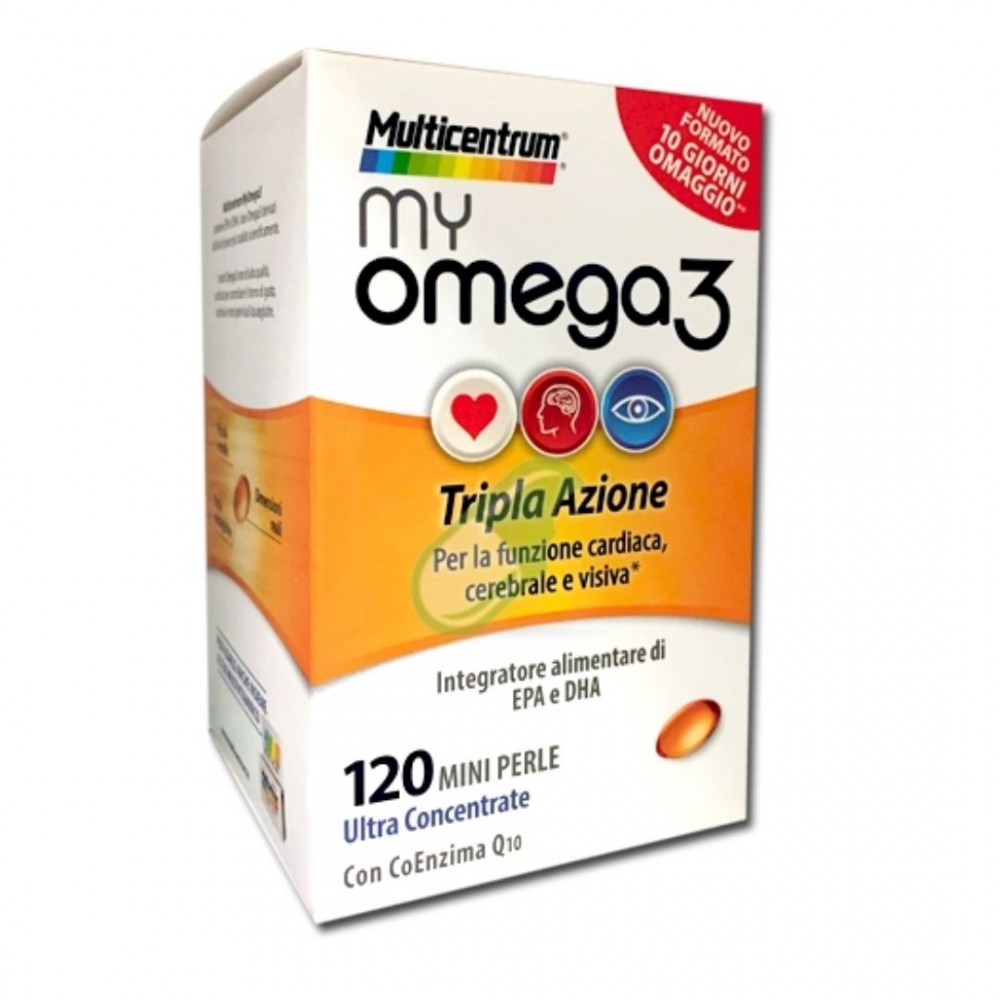 MULTICENTRUM MY OMEGA3 CUORE MEMORIA VISTA 120CPS