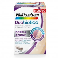 MULTICENTRUM DUOBIOTICO FERMENTI LATTICI 20 CAPSULE