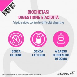 BIOCHETASI DIGESTIONE E ACIDITA' 20 COMPRESSE MASTICABILI