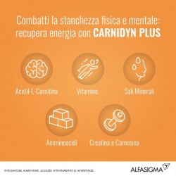 CARNIDYN PLUS INTEGRATORE STANCHEZZA FISICA E MENTALE 20BST