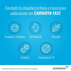 CARNDYN FAST PLUS MAGNESIO E POTASSIO ARANCIA 20 BUSTINE