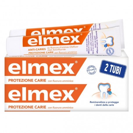 ELMEX PROTEZIONE CARIE 2X75ML