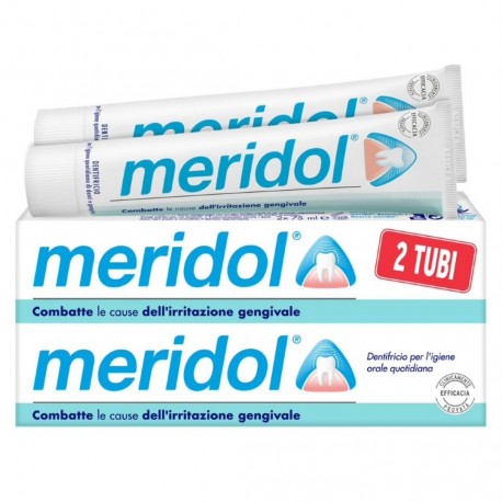 MERIDOL DENTIFRICIO PROTEZIONE GENGIVE 2 TUBETTI DA 75ML