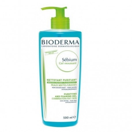 BIODERMA SEBIUM MOUSSANT GEL DETERGENTE VISO 200ML