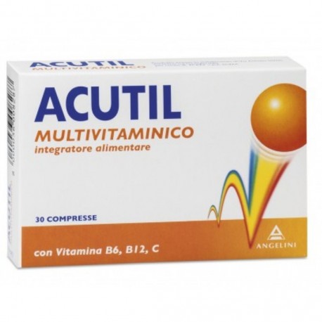 ACUTIL MULTIVITAMINICO INTEGRATORE ENERGETICO 30CPR