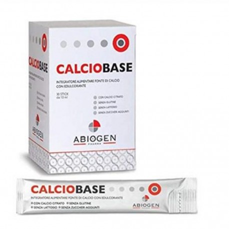 CALCIOBASE INTEGRATORE DI CALCIO OSSA E MUSCOLI 30STICK 10ML