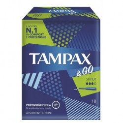 TAMPAX &GO SUPER 18PZ 8423