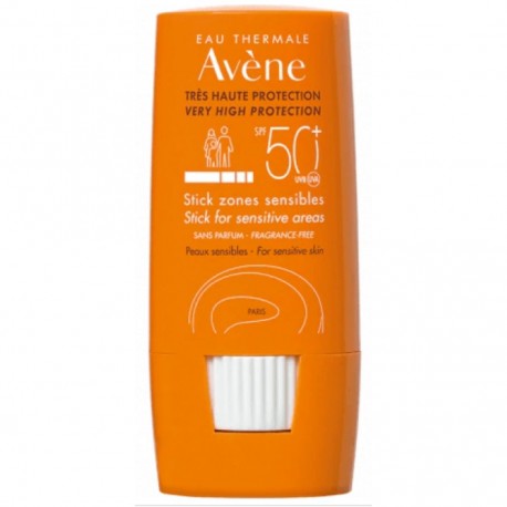 AVENE SOLARE STICK LARGE ZONE SENSIBILI 50+