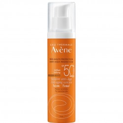 AVENE PROTEZIONE SOLARE ANTIAGE COLORATO VISO 50+