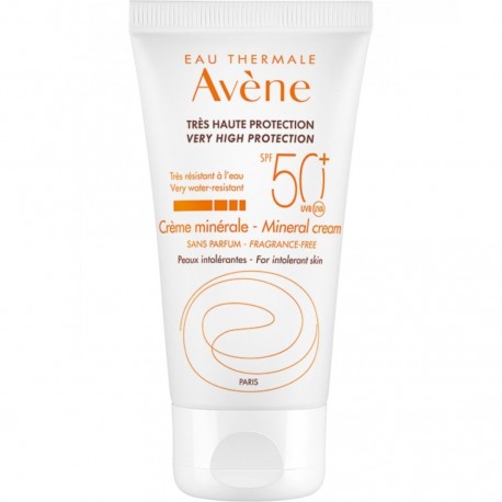 AVENE CREMA SCHERMO MINERALE VISO PROTEZIONE SOLARE 50+ 50ML