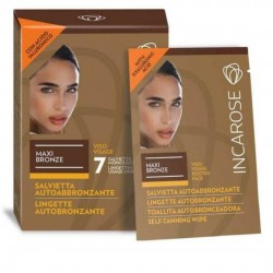 INCAROSE MAXI BRONZE SALVIETTE AUTOABBRONZANTI 7PZ