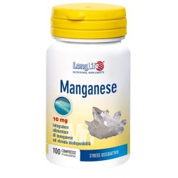 LONGLIFE MANGANESE 10MG 100CPR
