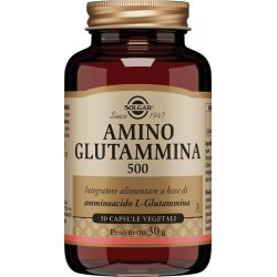 SOLGAR AMINO GLUTAMMINA 500 50 CPS