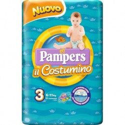 PAMPERS COSTUMINO MIDI 12PZ