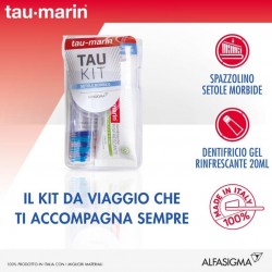 TAUMARIN KIT VIAGGIO DENTIFRICIO 20ML + SPAZZOLINO MORBIDO