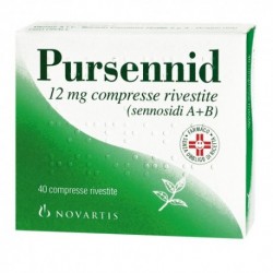 PURSENNID 12MG TRATTAMENTO STITICHEZZA 40 CPR