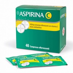 ASPIRINA C 400MG + 240MG  40 COMPRESSE EFFERVESCENTI