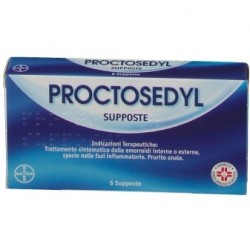 PROCTOSEDYL*6SUPP