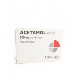 ACETAMOL*20 CPR 500 MG