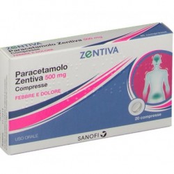 PARACETAMOLO ZENT*20CPR 500MG